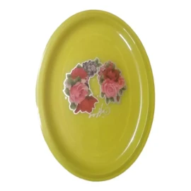 Plásticos genéricos Plato Tampiqueño D Plástico Plato Ovalado Grande 28cm, 10pz