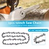 ALL IN RED BOX 3PCS Chainsaw Chain 12" .043 Saw