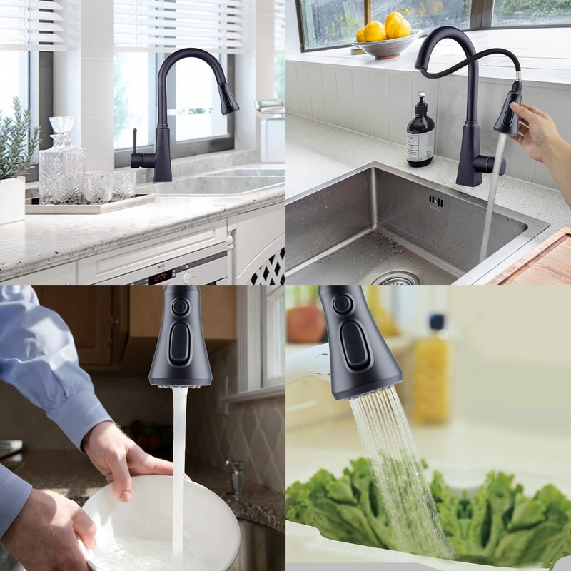 Hibbent Pull Down Spray Head, NSF/ANSI/CAN 61 & CUPC Certified