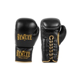 Benlee Leather Boxing Gloves Crasher Black/Gold 16 oz