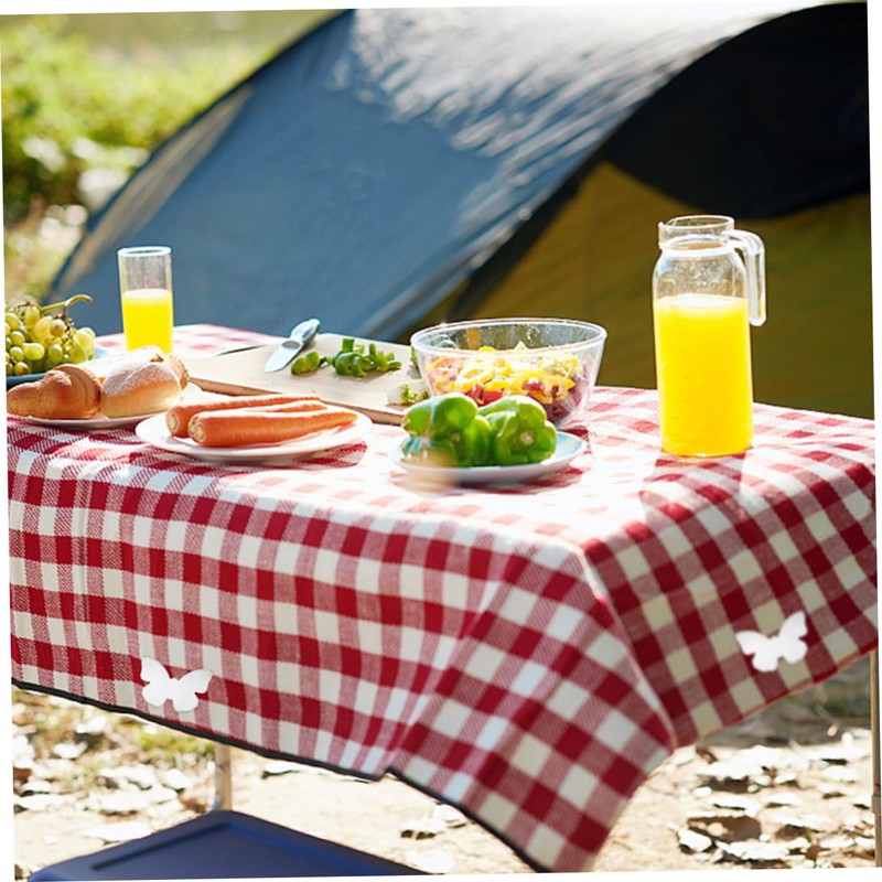 CAXUSD 6pcs Magnetic Tablecloth Fixator Creative Butterfly-Shaped Stainless Steel Weights