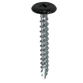 DAIDOHANT 10176824 Woodworking Screw Good (Black Head Color) (Nominal Diameter d) 0.17 x (L) 1.3 inches (4.2 x 32 mm) Washer Head [Iron / Uniqlo] (90 Pieces)