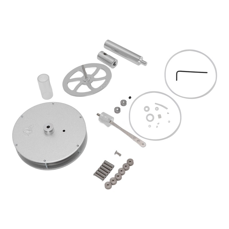 Low Temperature Stirling Engine Model Aluminum Physical Experimental Engine Model