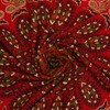 raajsee Indian Cotton Red Tapestry Mandala Wall Hangings, Boho Throw
