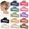 12 Pcs Hair Claw Clips for Women, 3.5” Medium Claw