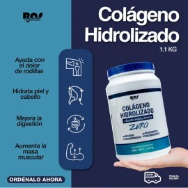 Colageno Hidrolizado + Acido Hialuronico En Polvo 3 Pack