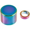 fortune JDM Cylinder Shave Rear Wiper Cap Titanium Polished JRS-MTP