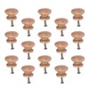 Wooden Knobs Cabinet Furniture Drawer Knobs Pulls Handles with Screw