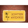 Deerts 2489HS Scatter Kindness - Cartel colgante de aluminio (12,7
