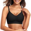 Xnova Women's Wireless Push Up Bras Ladies Non Wired Full