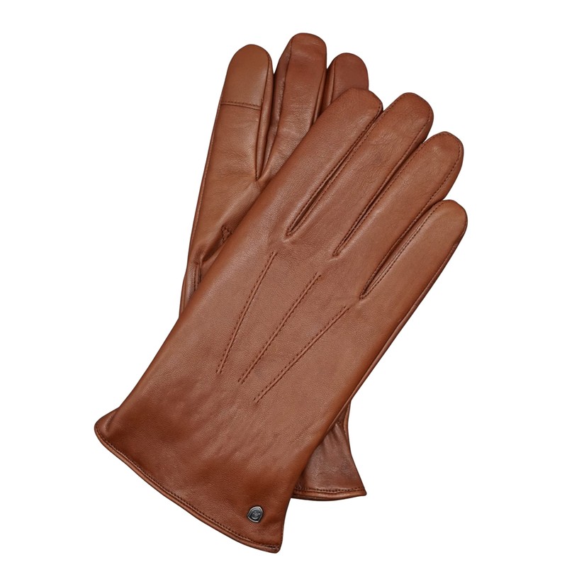 AKAROA ESTD 2019 Men's MAX Leather Gloves, Touchscreen Function, Italian