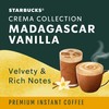 Starbucks Crema Collection Premium Instant Madagascar Vanilla Flavored Instant Coffee,