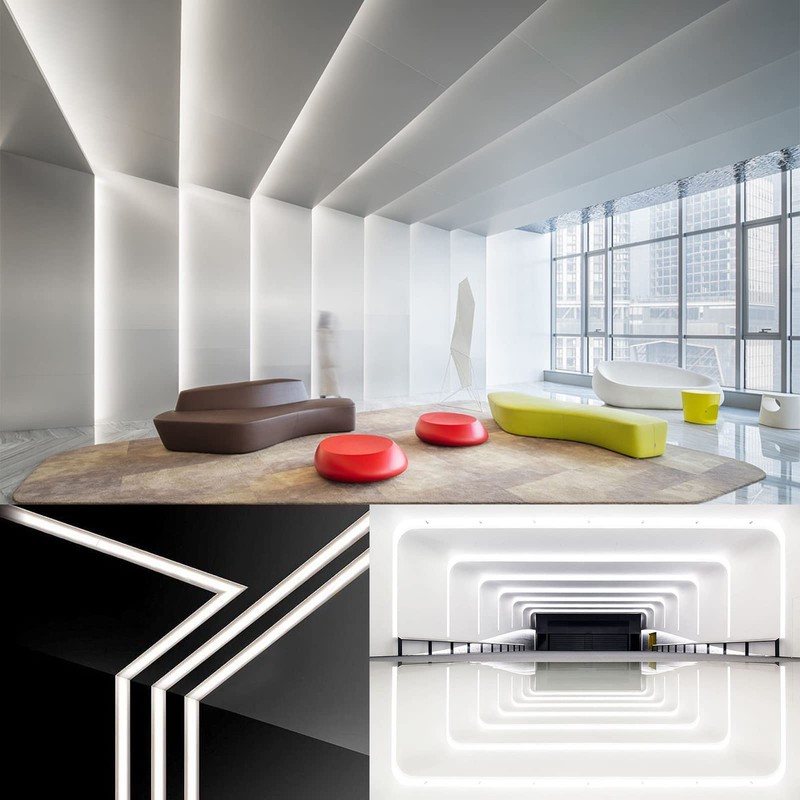 GOMING 24V COB LED Strip Light Cool White 6000K 32.8ft(10M)