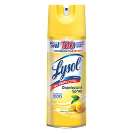 Lysol Lysol Disinfectant Spray, Sanitizing and Antibacterial Spray, For Disinfecting and Deodorizing, Lemon Breeze, 12.5oz