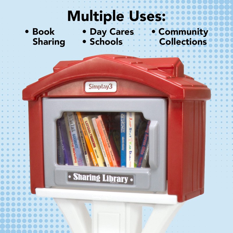 American Home 41705R-01 Outdoor Sharing Library