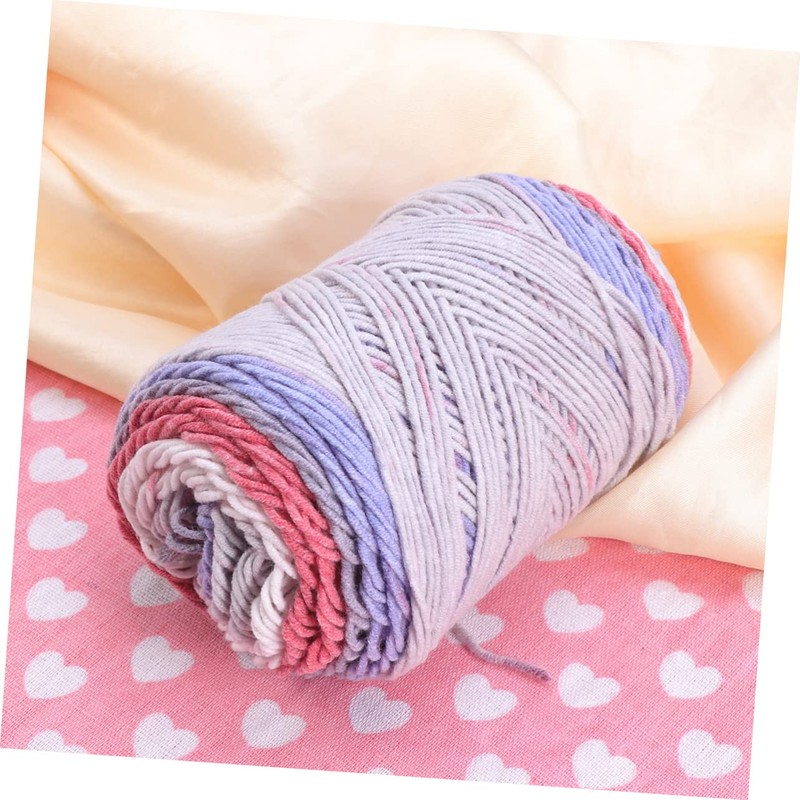 Operitacx Knitting Yarn Woolen DIY Handmade Chunky Knitting Yarn 5