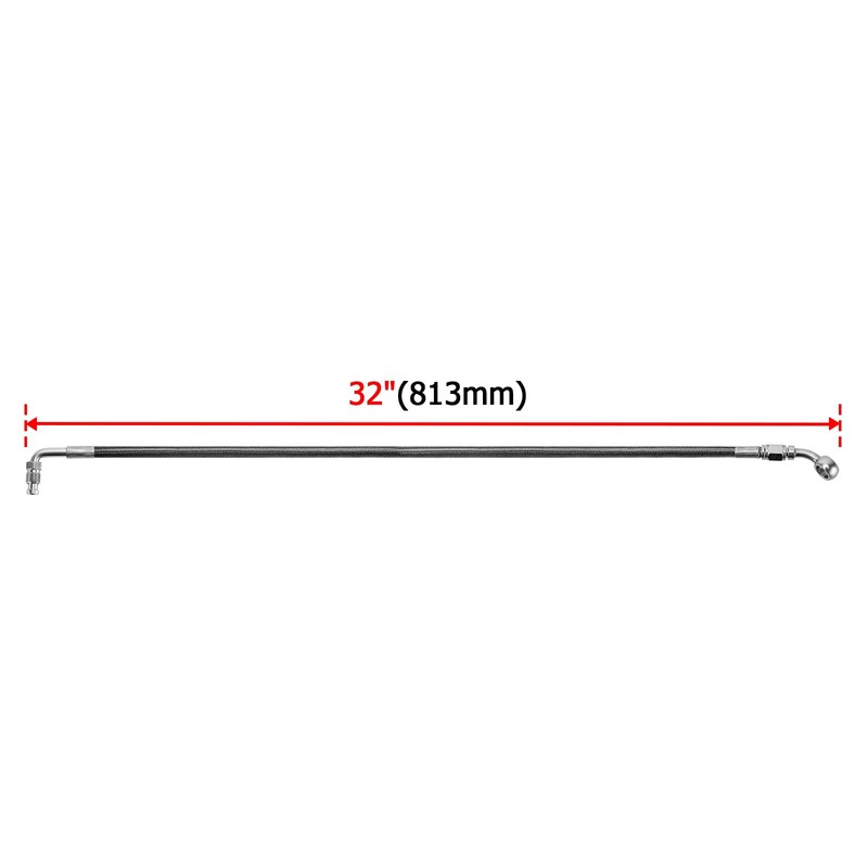 Mofun 32" Extended Length ABS Upper Hydraulic Front Brake Line