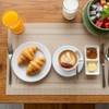Placemats Set of 6, 30x45cm PVC Table Mats, Heat Resistant