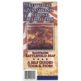 Gettysburg Illustrated Battlefield Map