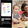 ORFOFE Hand Flags for Waving 9pcs Set of Small Flags