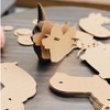 CARTONIC 3D Puzzle Set - Corgi Dog Model Recycled Cardboard