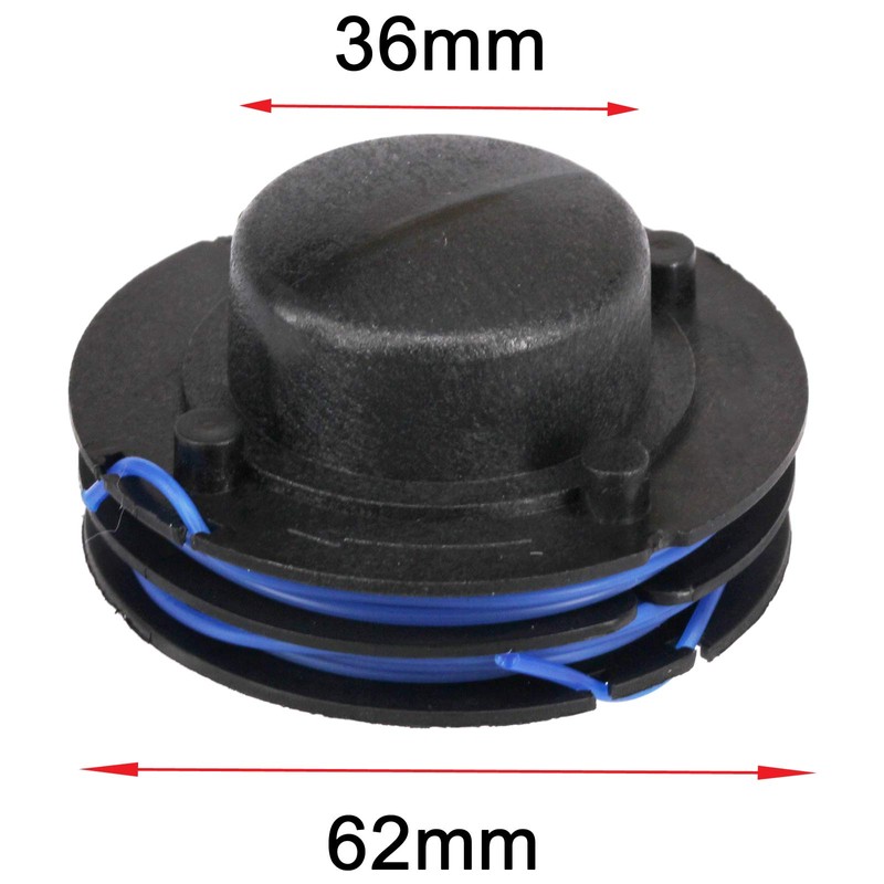 SPARES2GO Line Spool Cover compatible with Qualcast GT2518 GT2518X GT2551