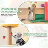 PETSITE 45 Inch Cute Cat Tree, Multi-Level Cat Tower with