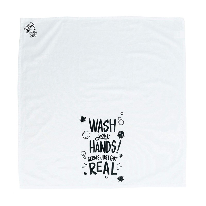 Primitives by Kathy Kitchen Dish Towel - Wash Your Hands