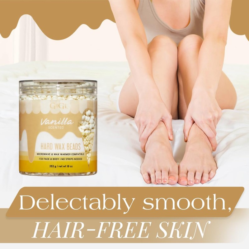 GiGi Vanilla Hard Wax Beads 10 oz