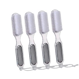 Healeved 4pcs Multi-functional Foot File Callus Remover Brush for Women Dead Skin Remover Heel Scraper