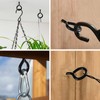 Farady 5 Inch Eye Hooks Heavy Duty Black Eye Bolt