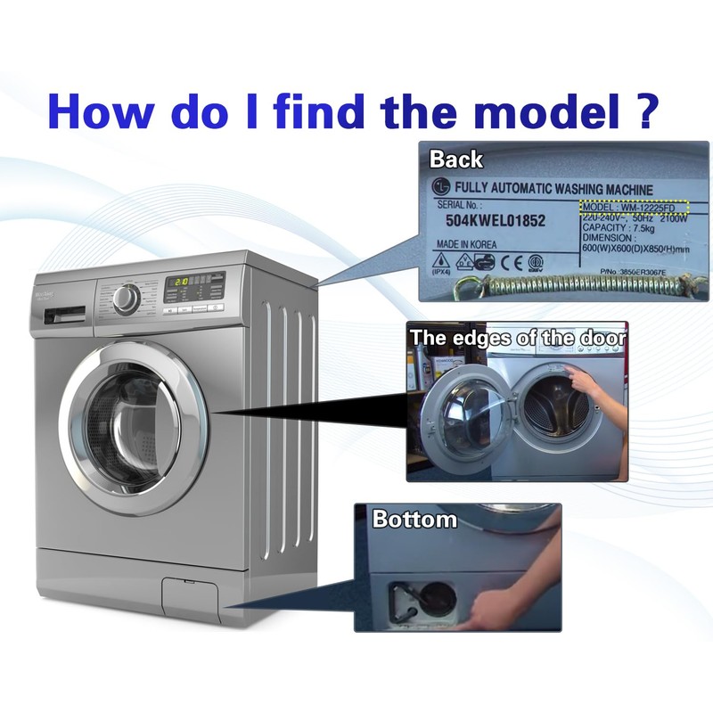 XCZZ 6877ER1016B 6501KW2002A for LG Washer Motor Wire Harness and