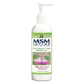 The Raw Food World MSM Lotion - Medicinal, 8oz
