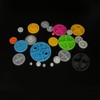 24PCS Toy Belt Pulley Plastic Belt Wheel Drive Pulley Gear