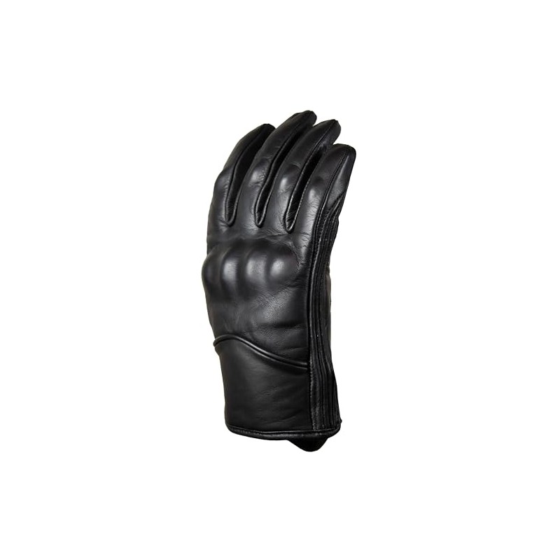 MDM Retro Motorcycle Gloves Men's Leather - Biker Chopper Gloves