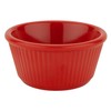 G.E.T. RM-401-R Red 4 oz. Fluted Ramekin, Break Resistant, Red