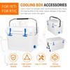 Hevituwhe New Premium Cooler Parts Kit 2 Silicone T-Latches +