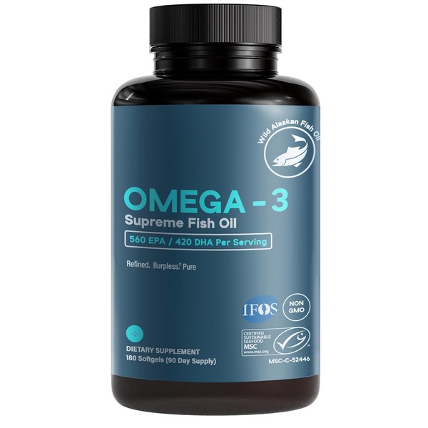 Omega 3 Supreme Strength 1400 mg - High EPA DHA