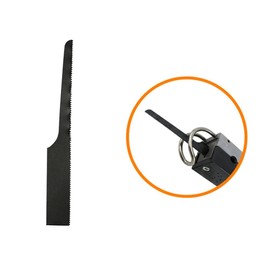 24T Reciprocating Saw Blade Set, Air Saw Hacksaw Blades Tools for Metal, Woodcutting, Rubber, 5 Pieces (24T, Black)