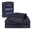 SGI bedding 120"x 80" 4 Pc Family King Size Sheet