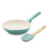 GreenPan Rio Healthy Ceramic Nonstick 8" Frying Pan Skillet and