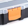 9-Compartment Hardware Organizer Box for Efficient Small Parts Storage Compact