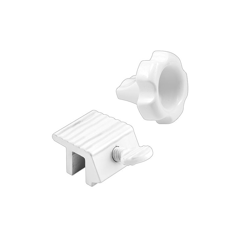 Prime-Line U 11128 Locking Wrench and Window Lock Kit, White