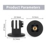 Dreneco 4 Pack Tripod Mount Adapter Compatible with Gopro Hero