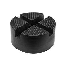 TSUGAMI Car Floor Jack Pad, Rubber Disk X Slotted Vehicle Pinch Weld Side Pad Adapter, Heavy Duty Auto Frame Rail Pinch Welds Protector Accessories, Universal for SUV Sedan Truck