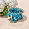 Ornaland 11 Pcs Seed Beaded Bracelets Stretch Boho Small Bead
