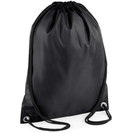 BagBase Budget Water Resistant Sports Gymsac Drawstring Bag (11L) (One Size) (Navy)