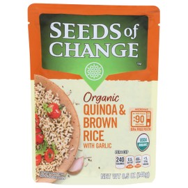 Seeds Of Change Organic Quinoa & Brown Rice with Garlic ( 12x8.5 OZ)