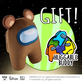 Among Us Huggable Plush Series 2 Brown Bear 30cm Height