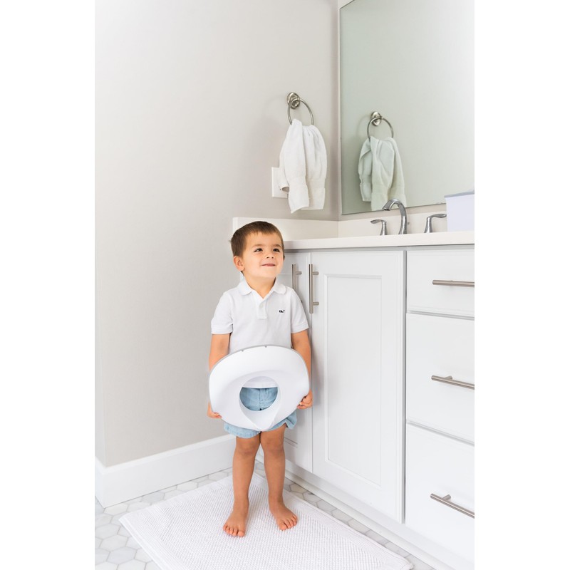 Ubbi Adjustable Toilet Trainer for Toddlers in Potty Training with
